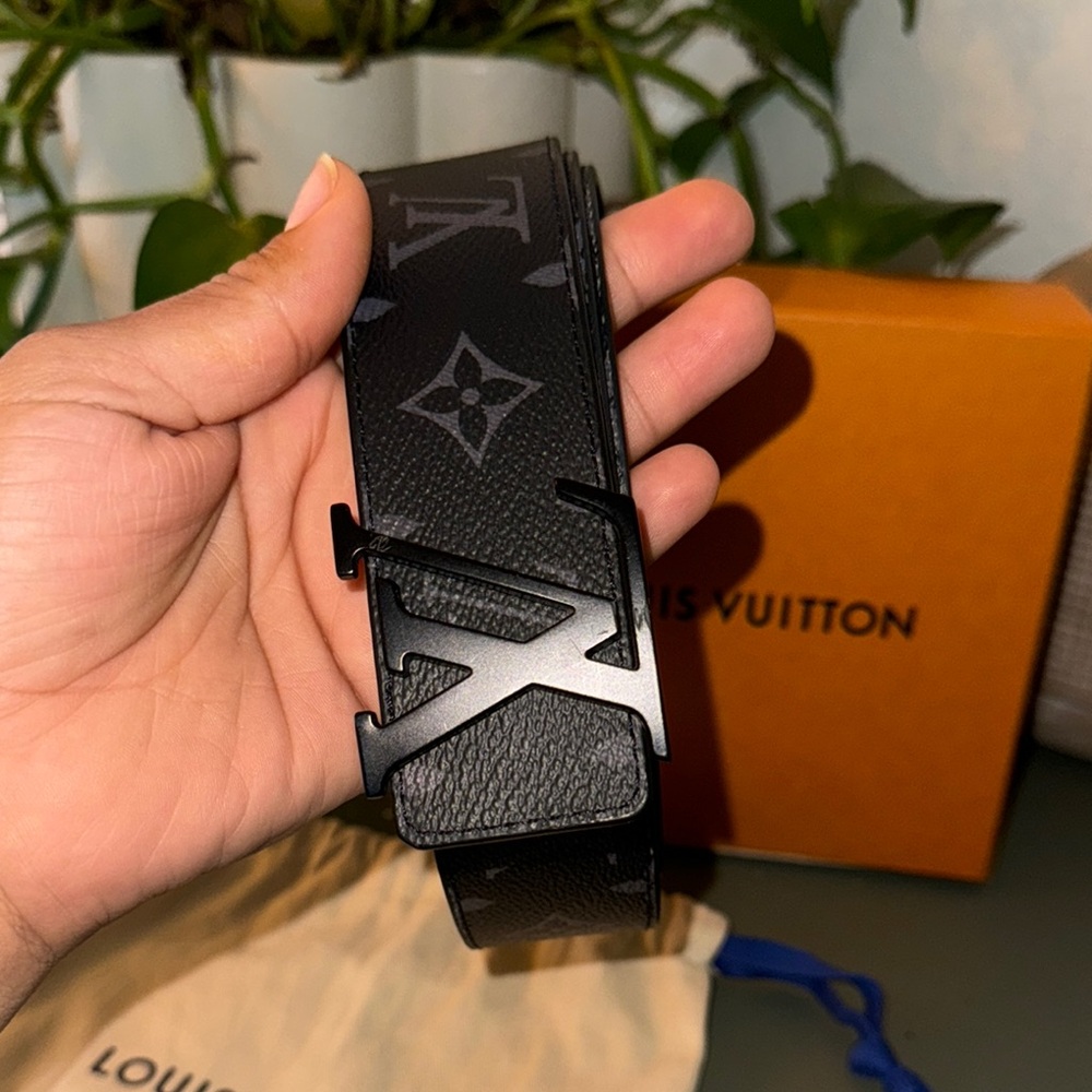 Black Monogram Belt by Louis Vuitton - Picture 8 of 14